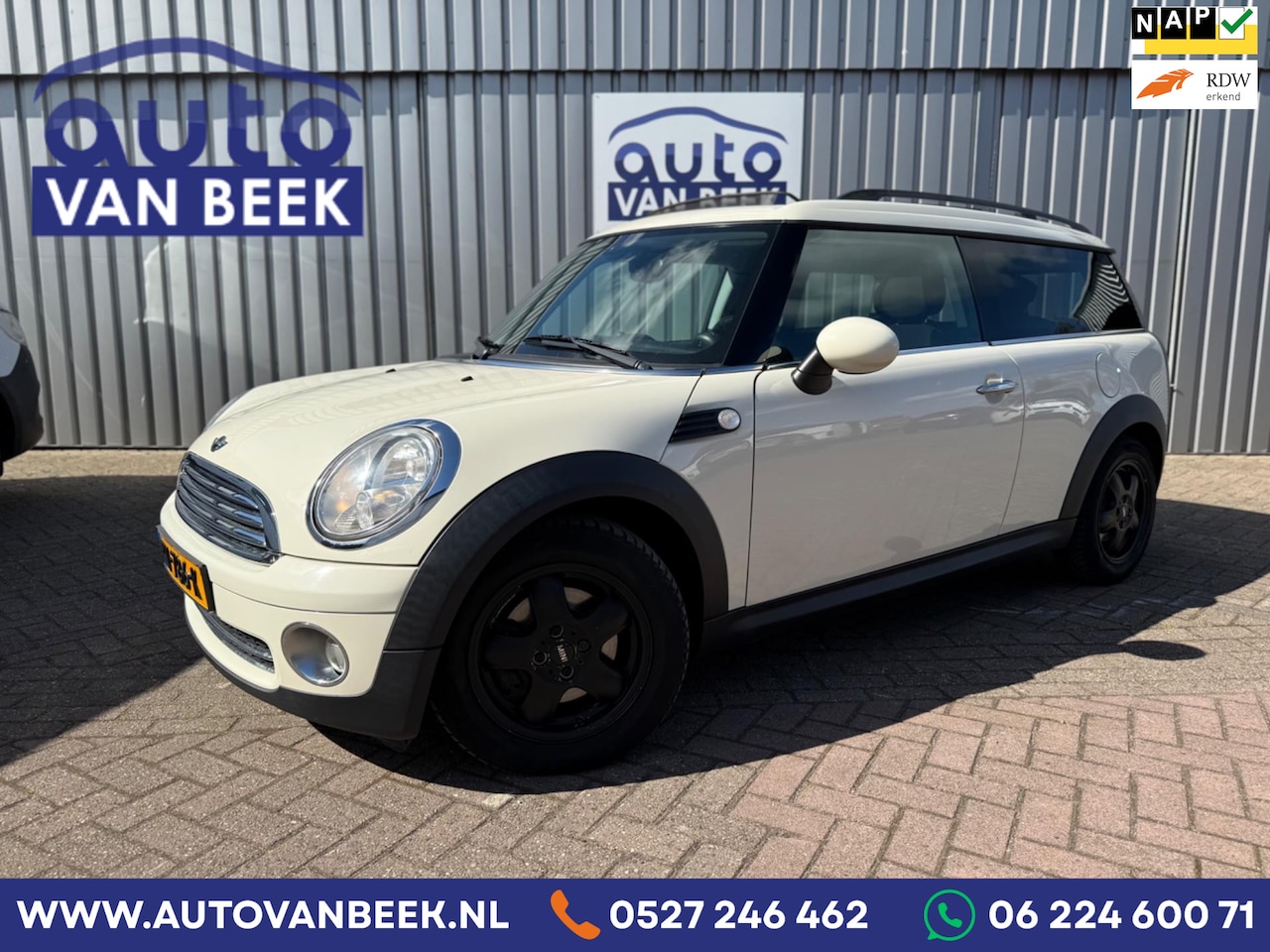 MINI Clubman - Mini 1.6 Pepper|Pano|Luxe|Nieuwe APK+ Koppeling - AutoWereld.nl