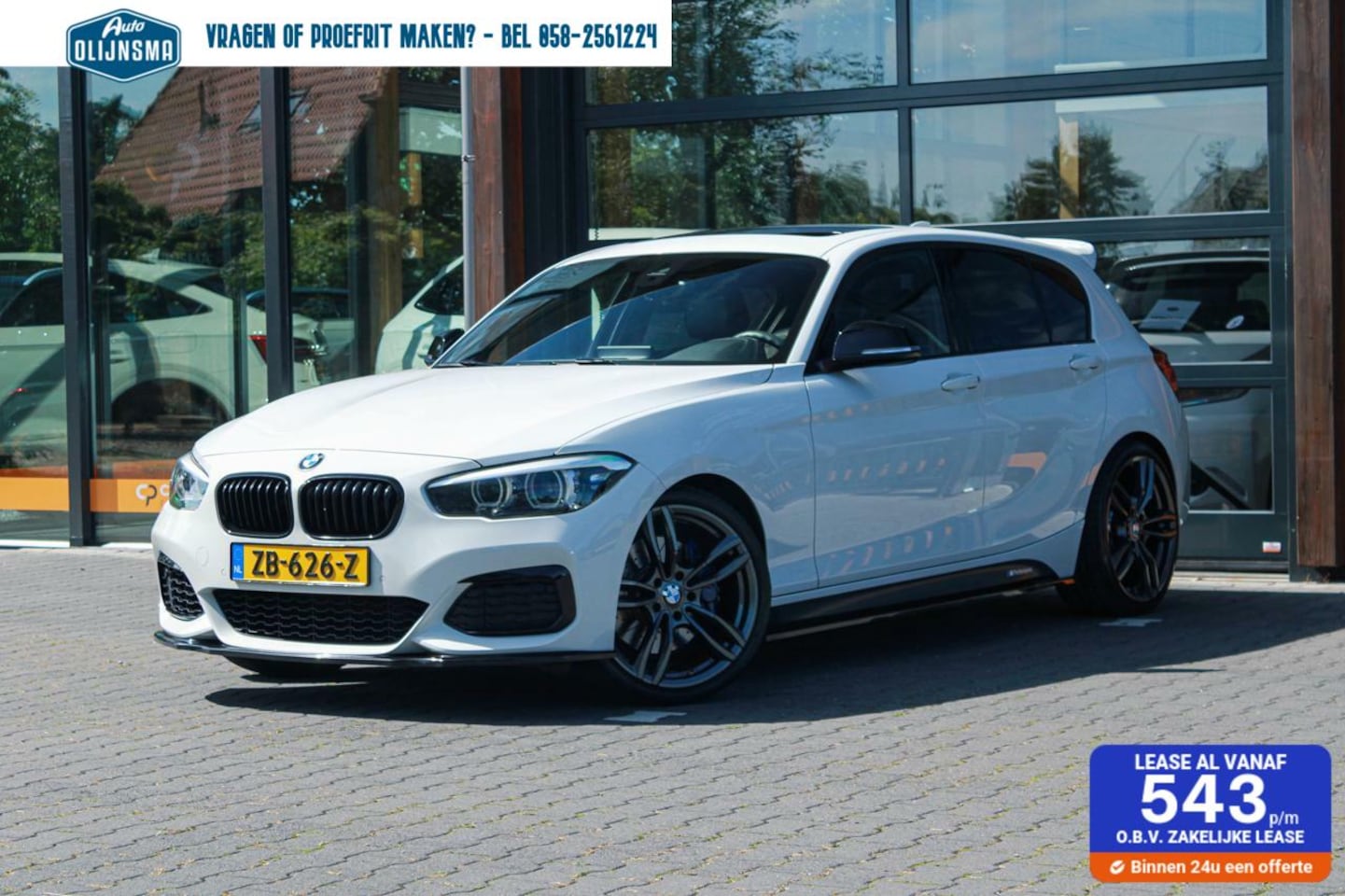 BMW 1-serie - M140i High Executive|Opendak|Navi|Stoelverwarming - AutoWereld.nl