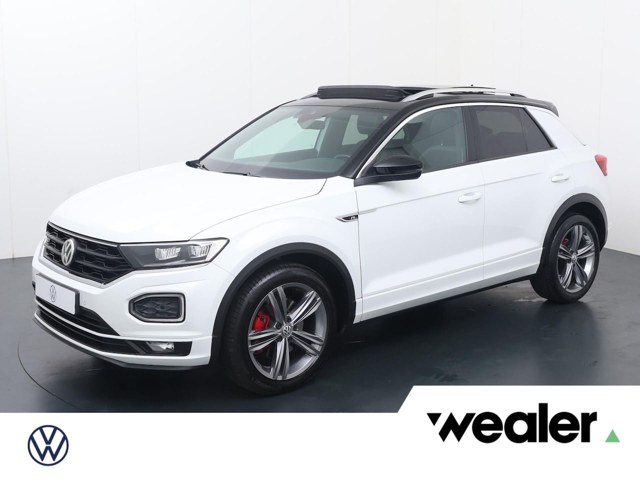 Volkswagen T-Roc - 1.5 TSI Sport Business R | 150 PK | Automaat | Panoramadak | Trekhaak | R-Line | - AutoWereld.nl