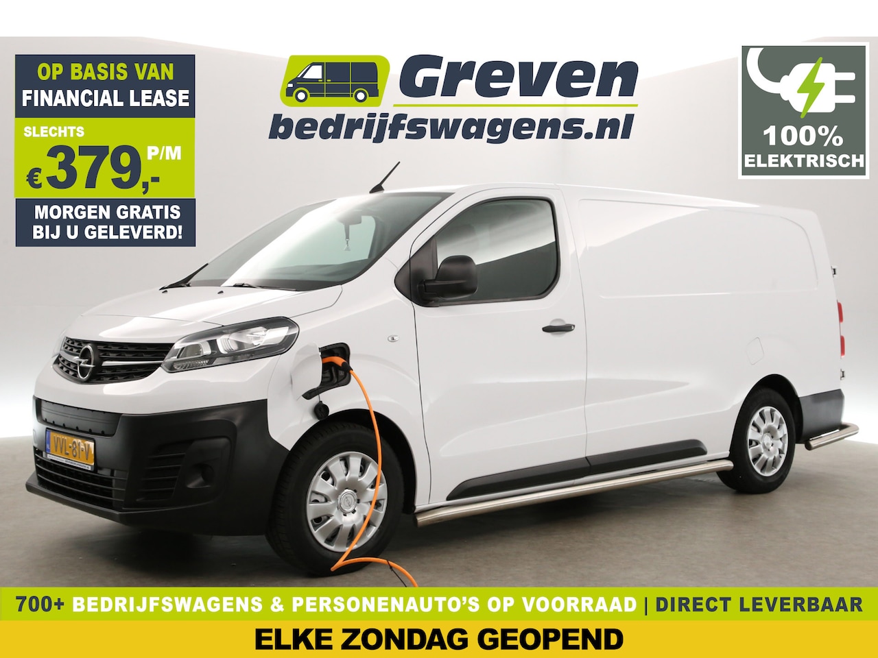 Opel Vivaro-e - Edition 75 kWh L3H1 | EMISSIEVRIJE ZONE | 360 Camera Airco Cruise Carplay 3 Persoons PDC - AutoWereld.nl