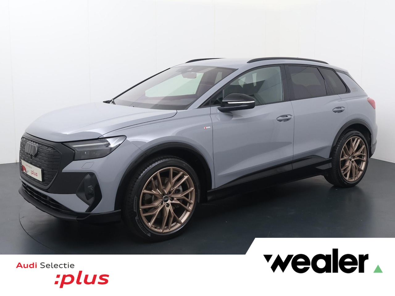 Audi Q4 e-tron - 45 quattro S Edition 82 kWh | 286 PK | SoH 99% | Trekhaak | Elek. achterklep | Matrix LED - AutoWereld.nl