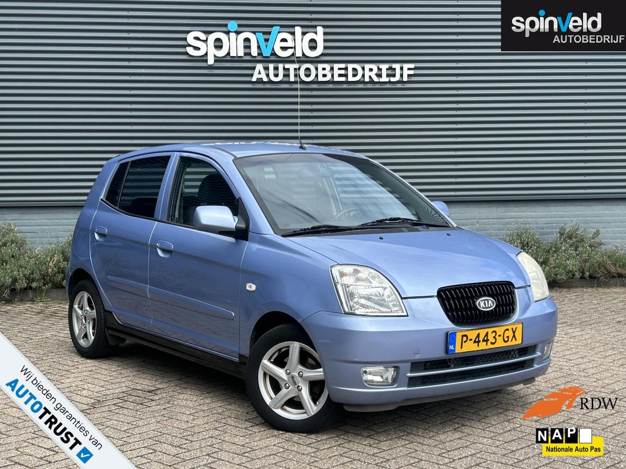 Kia Picanto - 1.1 LXE BJ `06 NAP NL Airco AUTOMAAT 5drs - AutoWereld.nl