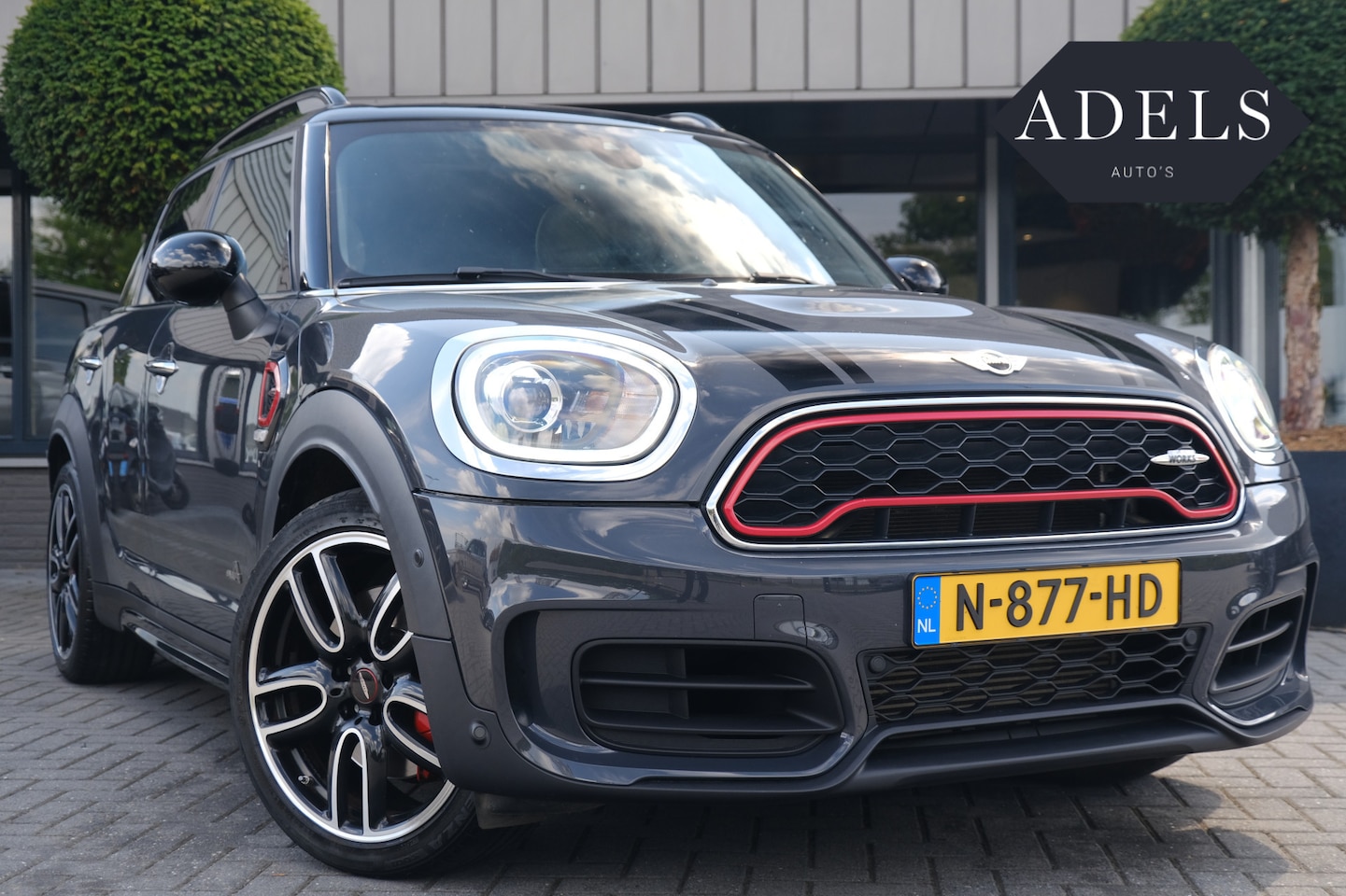 MINI Countryman - Mini 2.0 John Cooper Works ALL4 Chili Panodak HUD Unionjack Camera Adaptieve Cruise Keyles - AutoWereld.nl