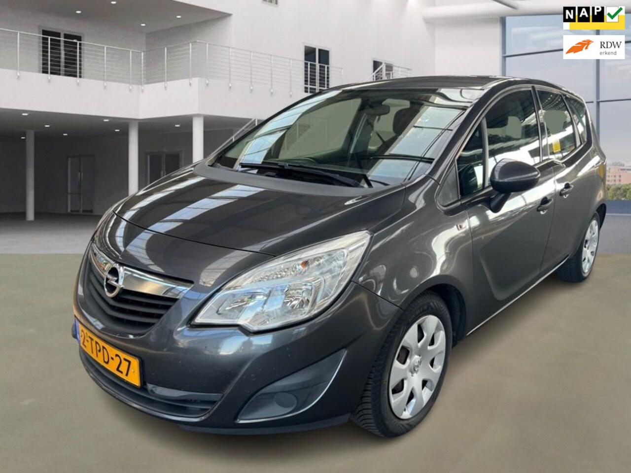 Opel Meriva - 1.4 Turbo Cosmo|psensor|airco|cruise|2sleutels| - AutoWereld.nl
