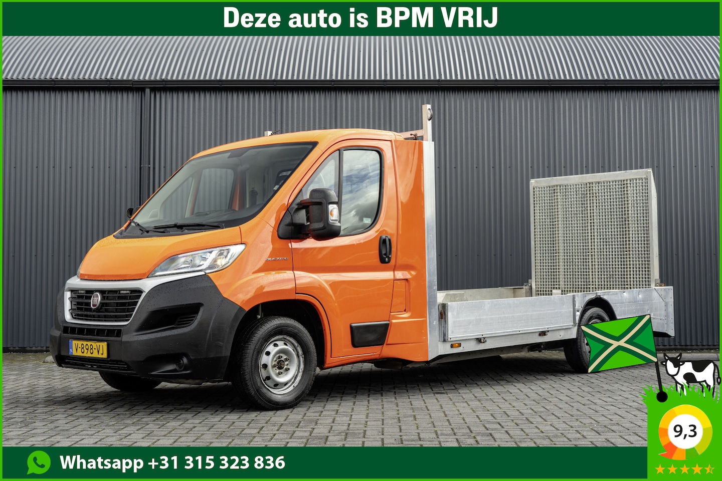 Fiat 131 - Ducato 2.3 Open laadbak met oprijplaat | 131PK | Euro 6 - AutoWereld.nl