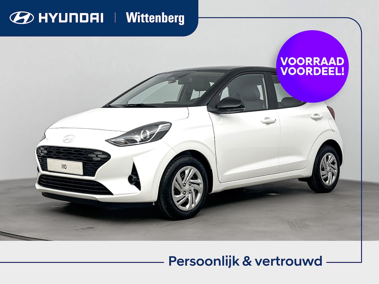 Hyundai i10 - 1.0 Premium | € 1.700,- VOORDEEL! | Two tone | Navigatie | Camera | Climate control | Appl - AutoWereld.nl