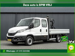 Iveco Daily - 35S18D 375 | 3.0 180PK | Hiab 013 | 3.5T Trekgewicht | Automaat | Climate | Camera | Euro