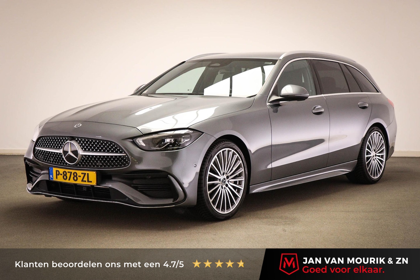 Mercedes-Benz C-klasse Estate - 180 AMG Line | DAB | APPLE | CAMERA | TREKHAAK - AutoWereld.nl