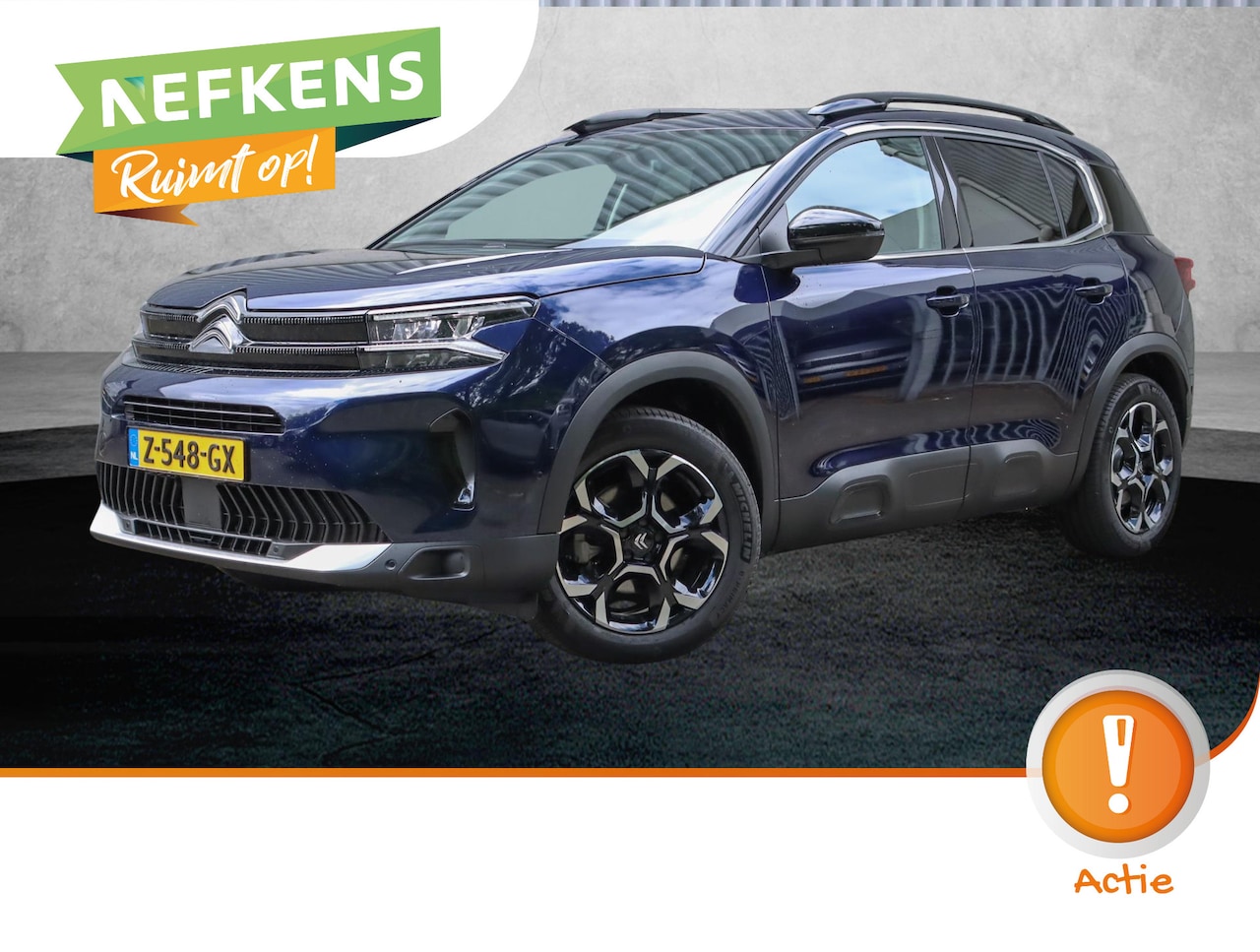Citroën C5 Aircross - 136pk Hybrid ë-Series (DIRECT rijden!!/Virt.Cockpit/Camera/FULL LED/Adap.Cruise) - AutoWereld.nl