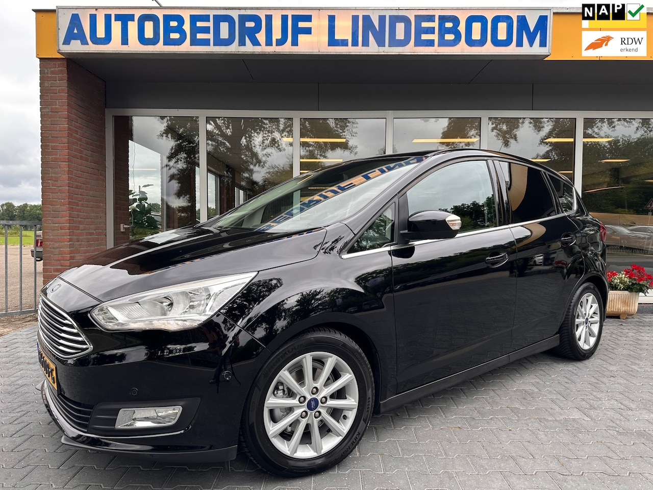 Ford C-Max - 1.0 Titanium Nieuwe Distributie Stuur/stoelverwarming Camera Keyless entry - AutoWereld.nl