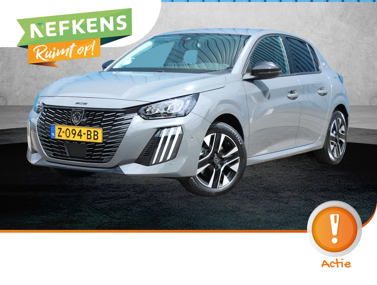 Peugeot e-208 - EV Allure 136PK 51 kWh | AppleCarplay/Android Auto | 360'Camera | Parkeersensoren | FULL L - AutoWereld.nl
