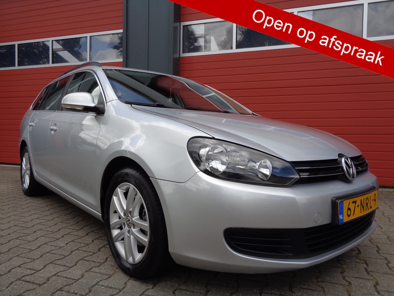 Volkswagen Golf Variant - 1.4 TSI Comfortline 122PK Automaat Clima Cruise Navi LMV NL-Auto - AutoWereld.nl