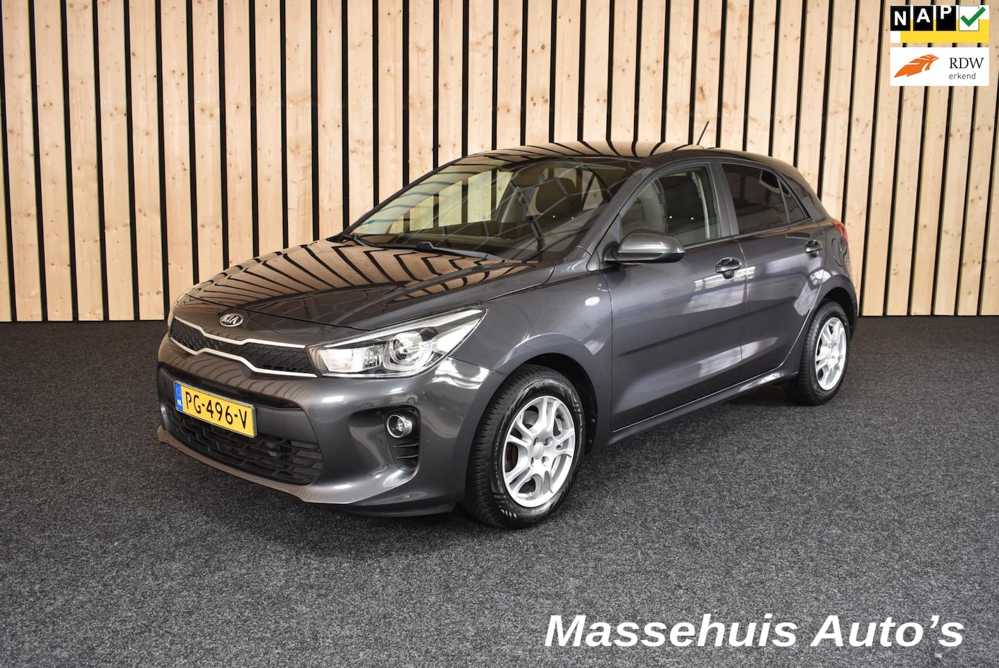 Kia Rio - 1.0 TGDI ComfortPlusLine Navigator 108dkm Camera Cruise Airco 2e eig. Navi Nwe APK - AutoWereld.nl