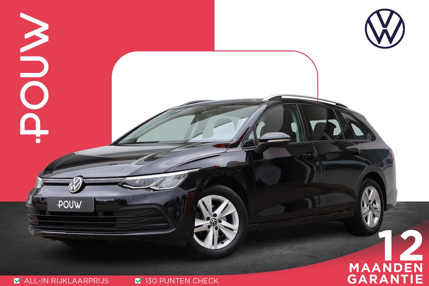Volkswagen Golf Variant - 1.0 eTSI 110pk Life | Navigatie | Achteruitrijcamera | ACC - AutoWereld.nl