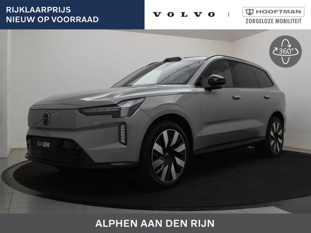 Volvo EX90 - TWIN MOTOR PERFORMANCE ULTRA LUCHTVERING B&W *NIEUW OP VOORRAAD* - AutoWereld.nl