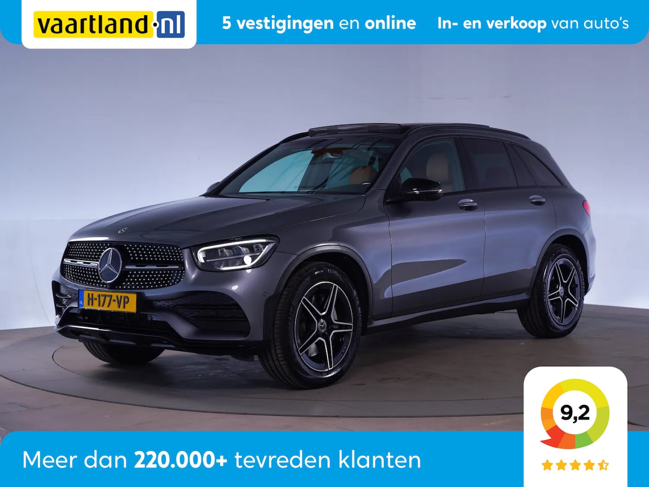 Mercedes-Benz GLC-klasse - 200 AMG-Line Night Aut. [ Panorama Leder Digi-dash Navi 360°Cam ] - AutoWereld.nl