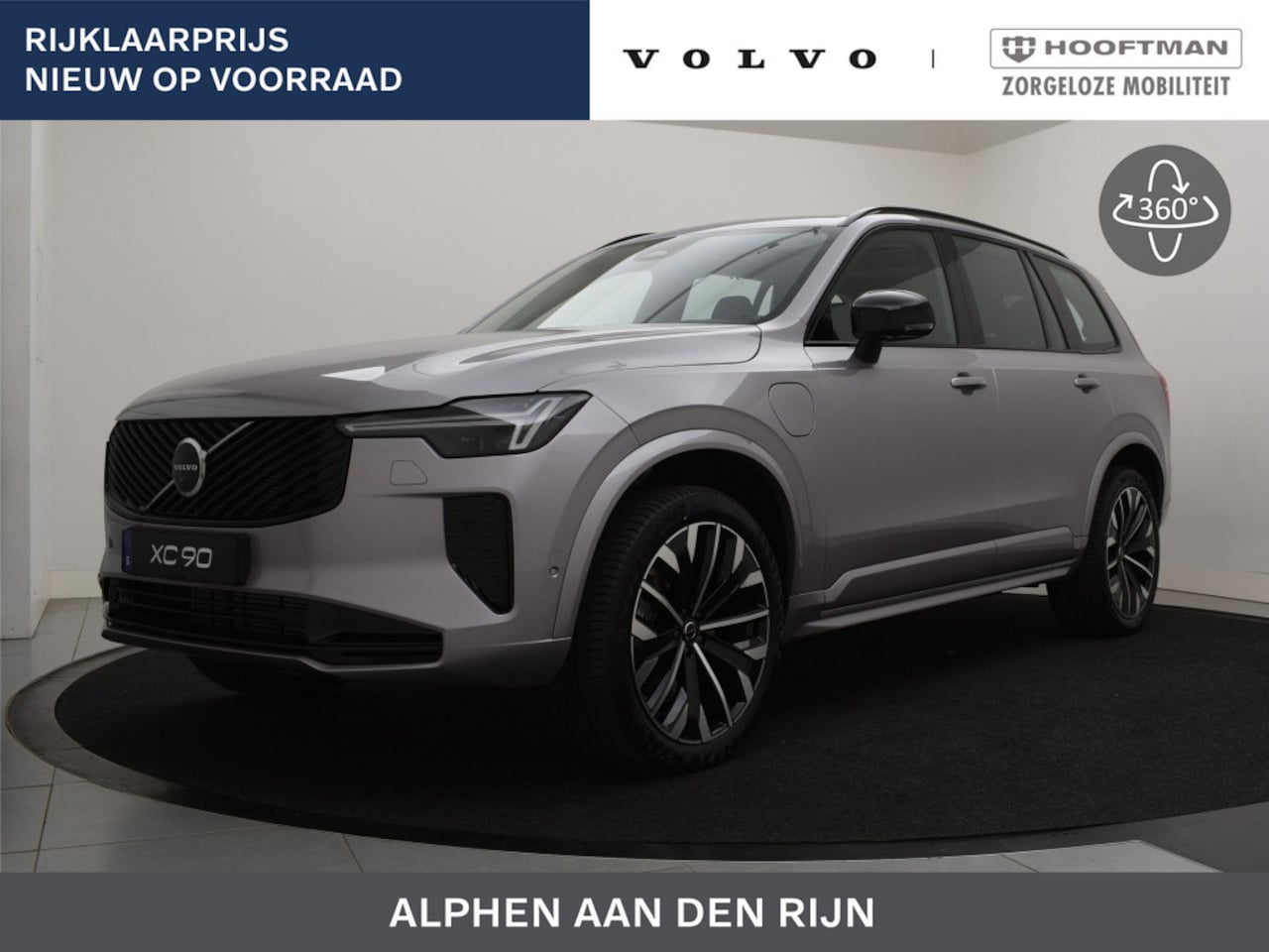 Volvo XC90 - T8 PLUG-IN HYBRID ULTRA DARK LUCHTVERING TREKHAAK *NIEUW OP VOOR - AutoWereld.nl