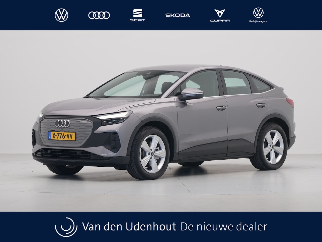 Audi Q4 Sportback e-tron - 45 Edition 82 kWh 286pk Trekhaak Navigatie Stoelverwarming Pdc Carplay - AutoWereld.nl
