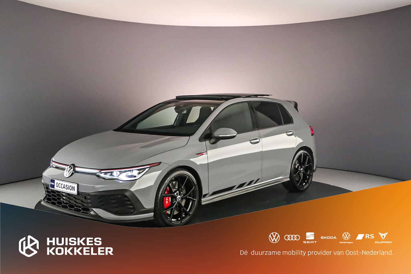 Volkswagen Golf - GTI Clubsport "Wordt verwacht" 2.0 TSI 300pk DSG Automaat Panoramadak, LED matrix koplampe - AutoWereld.nl