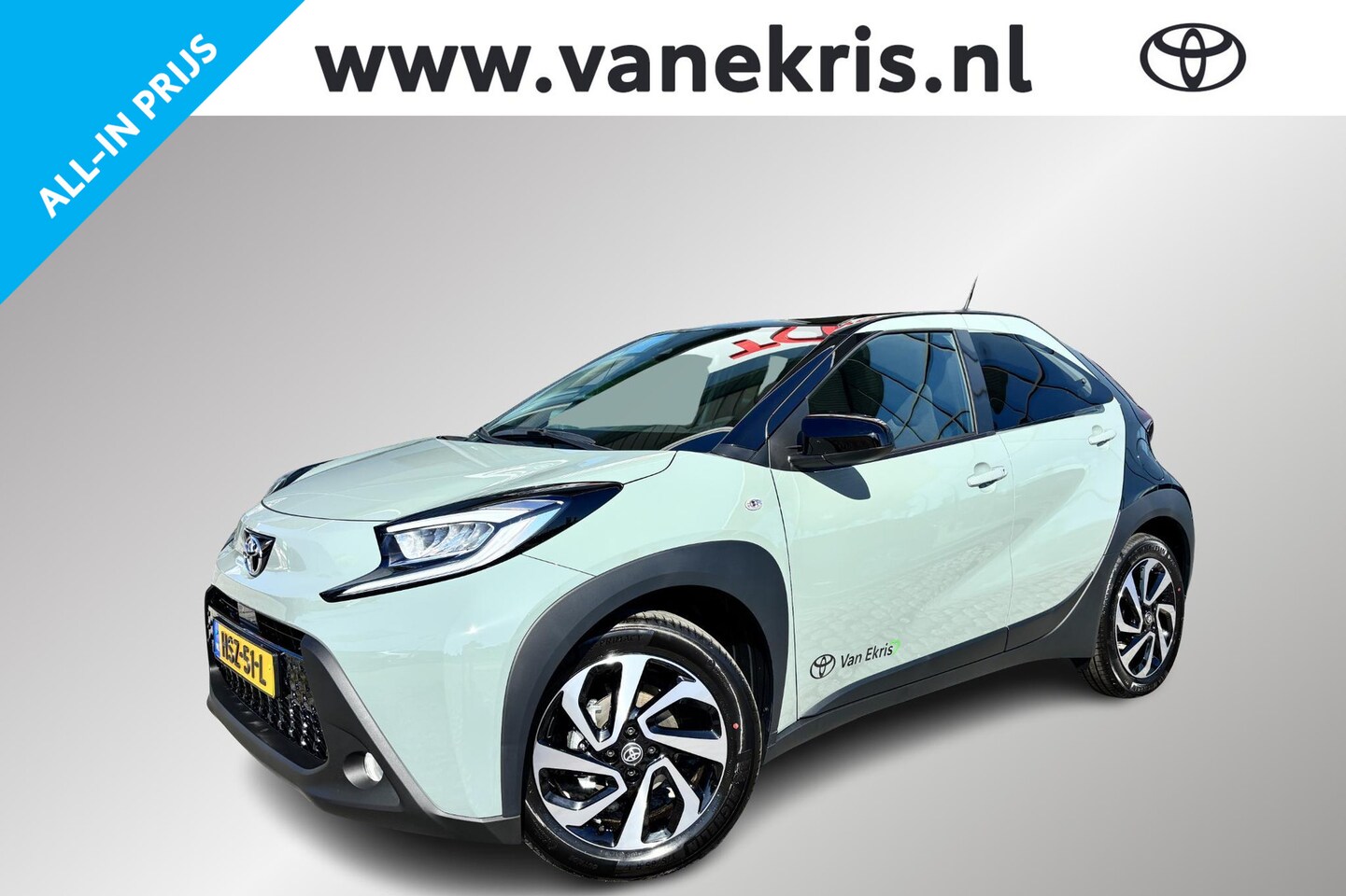 Toyota Aygo X - 1.0 VVT-i MT Pulse Apple Carplay, Android Auto , LM velgen! - AutoWereld.nl