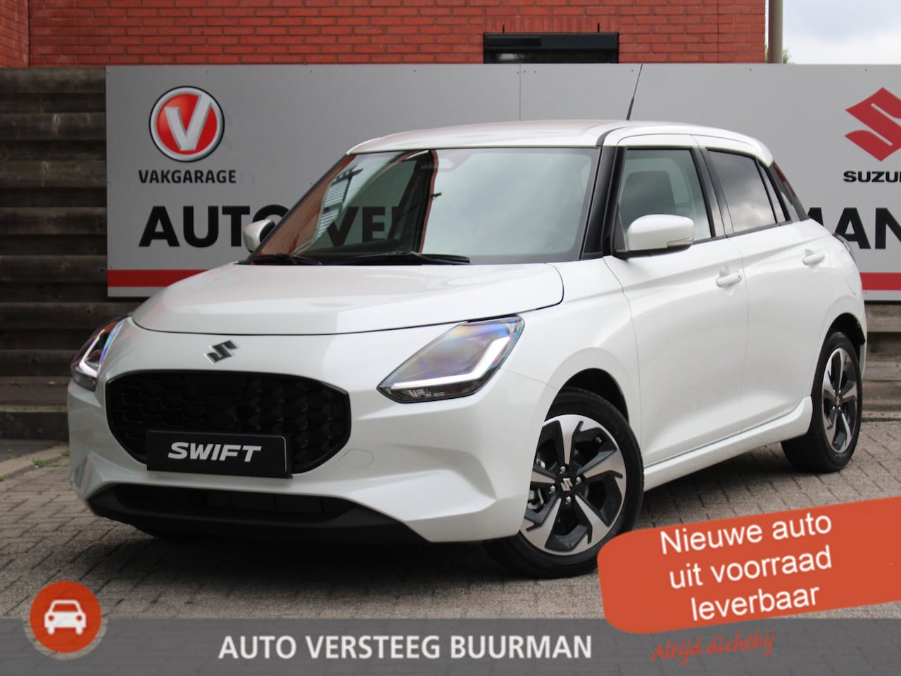 Suzuki Swift - 1.2 Style Smart Hybrid CVT Automaat NIEUW MET 6 JAAR GARANTIE! Navigatie, Adaptieve Cruise - AutoWereld.nl