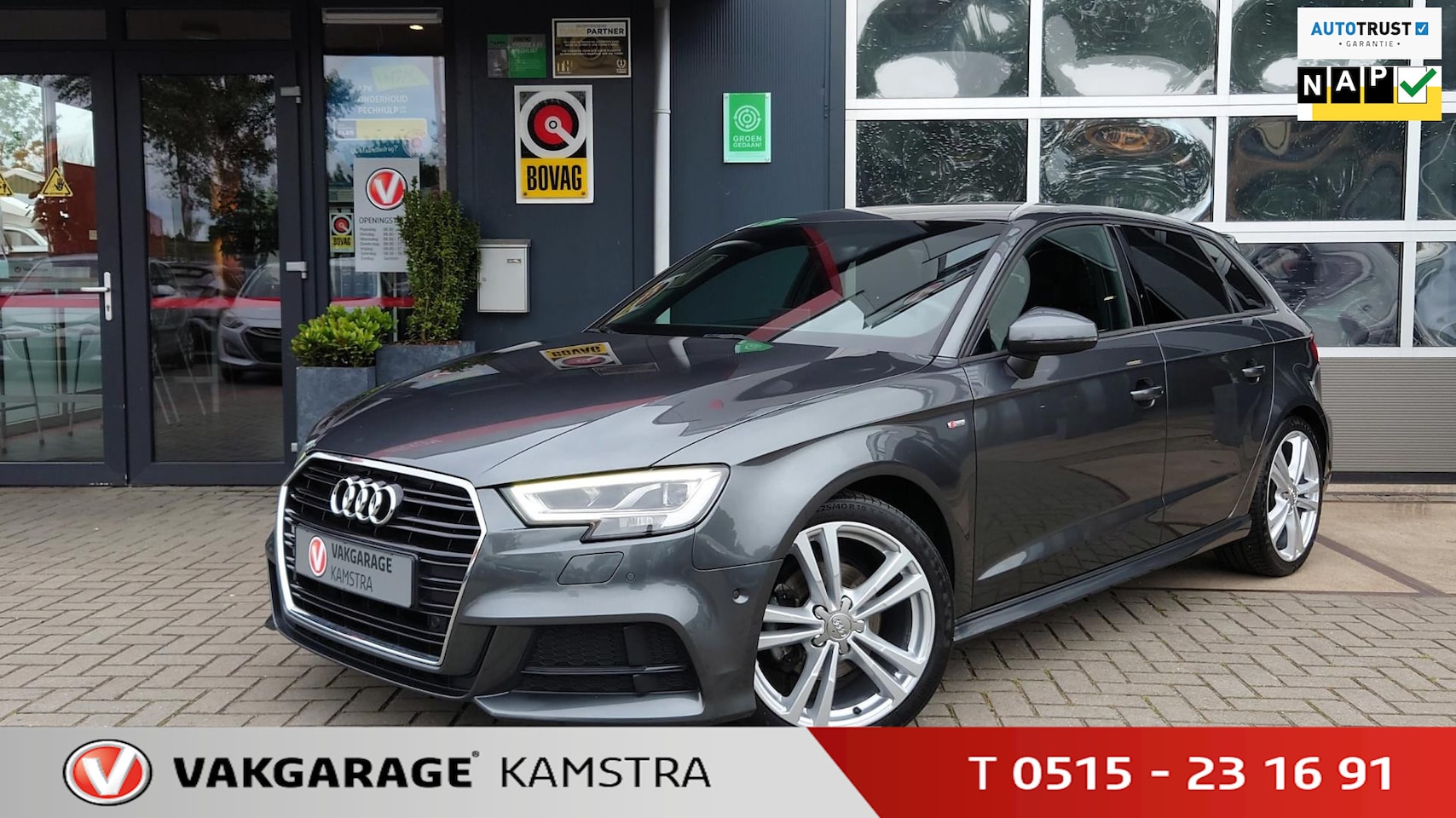 Audi A3 Sportback - 35 TFSI Adv.Sport S-LineNAP Digidash/Navi - AutoWereld.nl