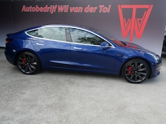 Tesla Model 3 - PERFORMANCE AWD 75 kWh | 463 PK | PANORAMA | BTW-AUTO | APK 03-2027