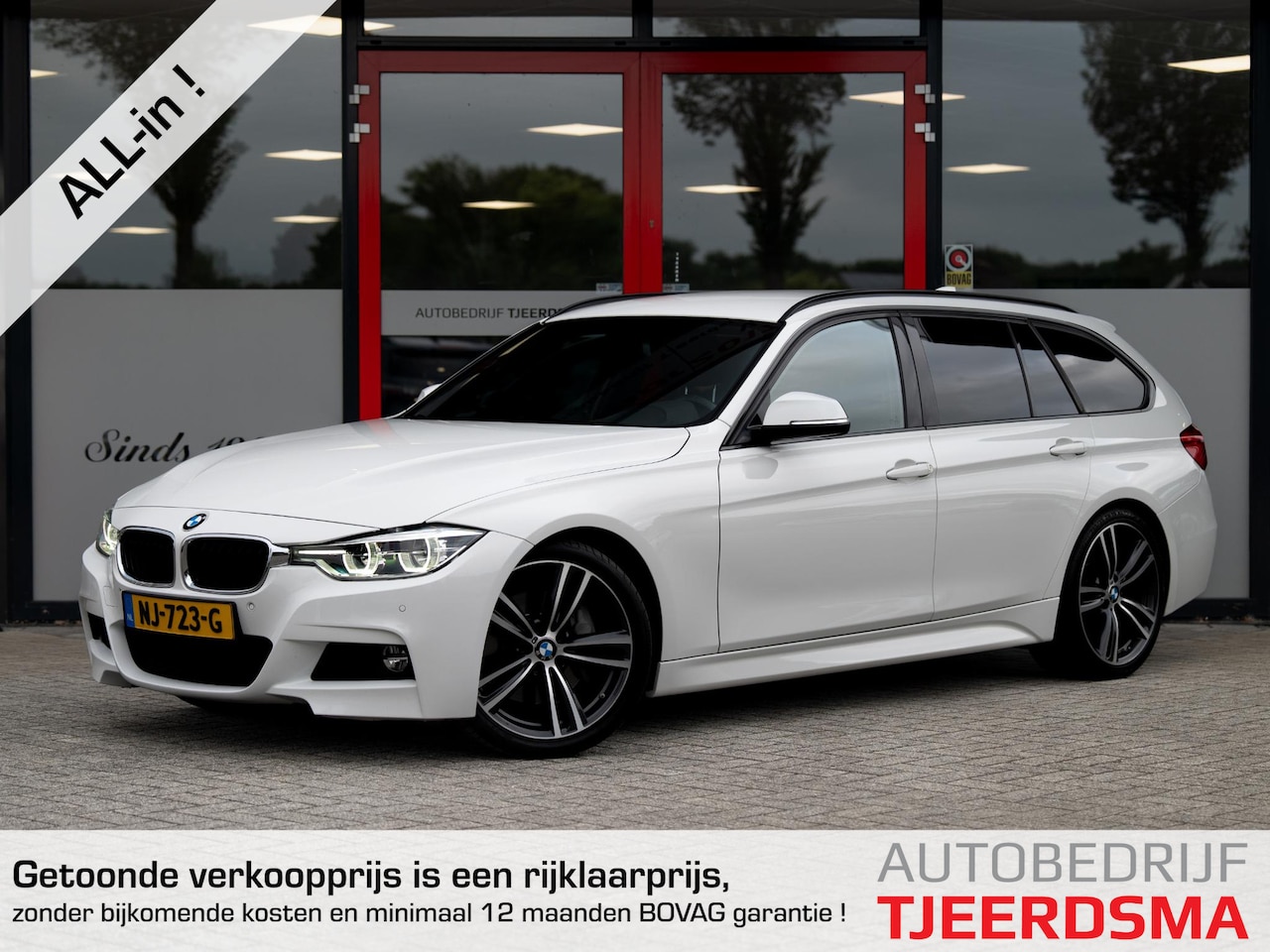 BMW 3-serie Touring - 340i Centennial High Executive M Sport | Trekhaak (wegklapbaar) | Origineel NL | Adaptieve - AutoWereld.nl