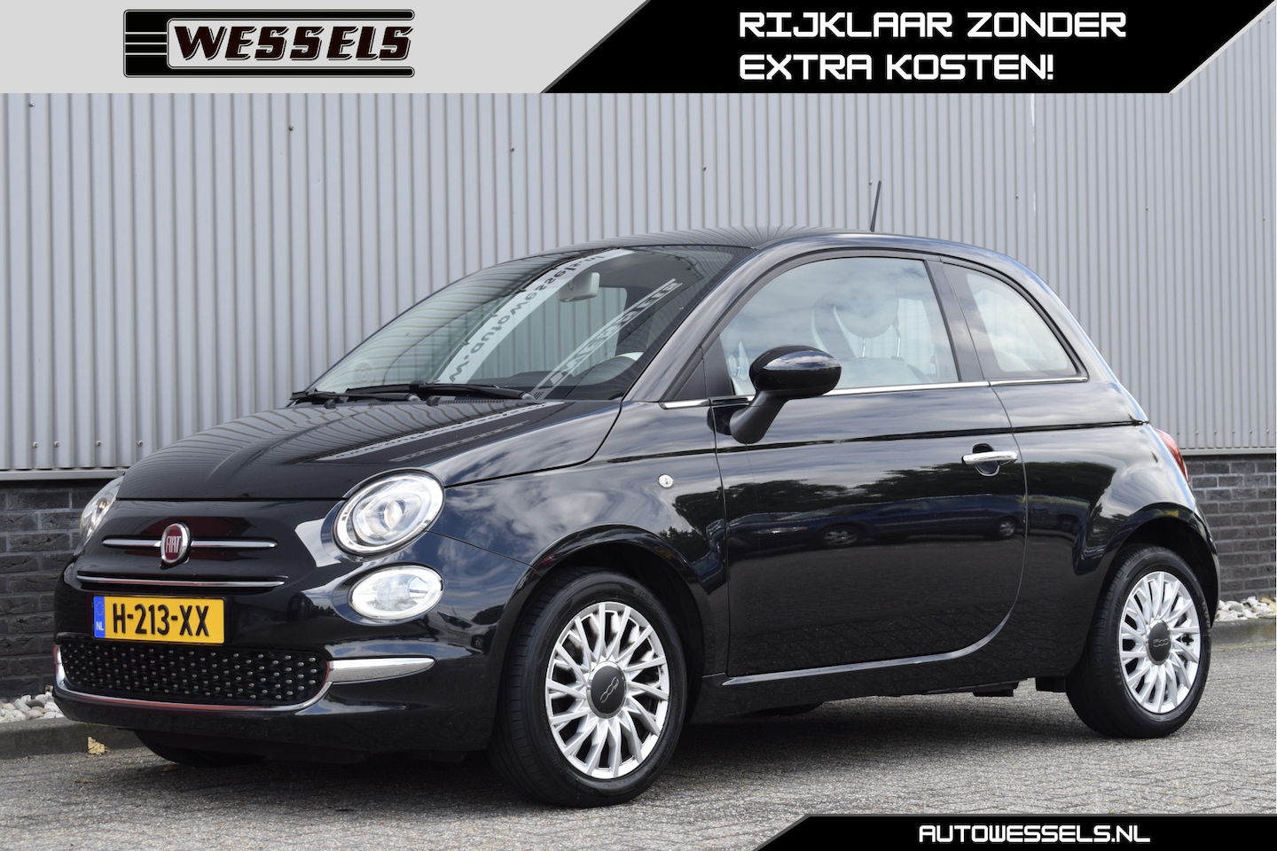Fiat 500 - 1.2 Lounge Facelift, Navi, DAB, Bluetooth, Elek. ramen, - AutoWereld.nl