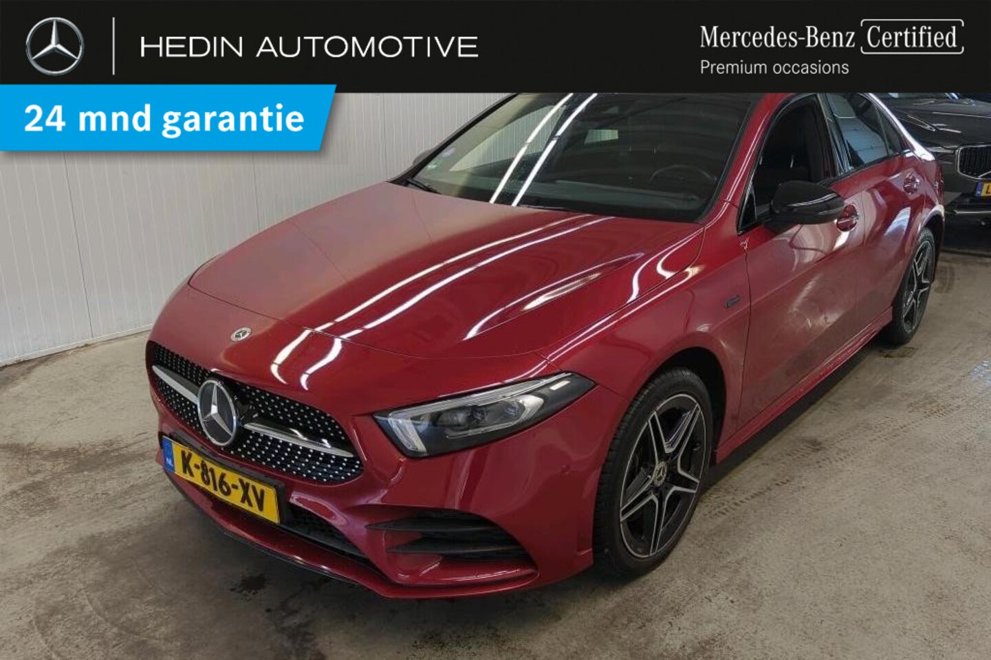 Mercedes-Benz A-klasse - A 250e Limousine Business Solution AMG Limited | Designo | Premium Plus Pakket | Nightpakk - AutoWereld.nl