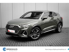 Audi Q3 Sportback - 35 TFSI S Edition Competition 150PK | Trekhaak | Adaptieve Cruise Controle | Stoelverw. Vo