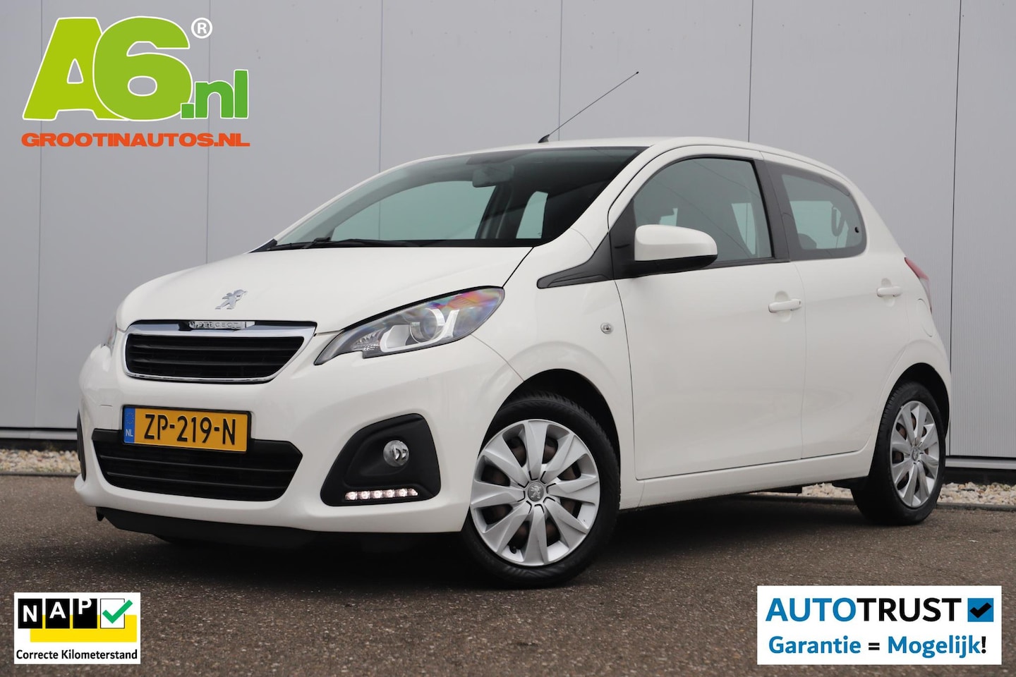 Peugeot 108 - 1.0 e-VTi Active Airco Radio Bluetooth Elektrische Ramen - AutoWereld.nl