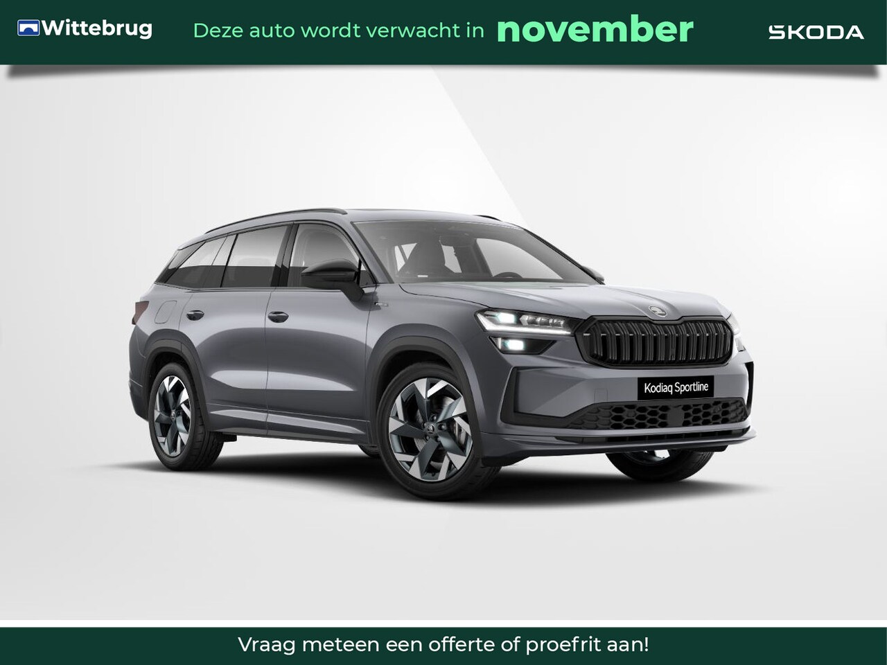 Skoda Kodiaq - 1.5 TSI PHEV Sportline Business / Trekhaak / Panoramadak / Comfort pakket / Light & View p - AutoWereld.nl