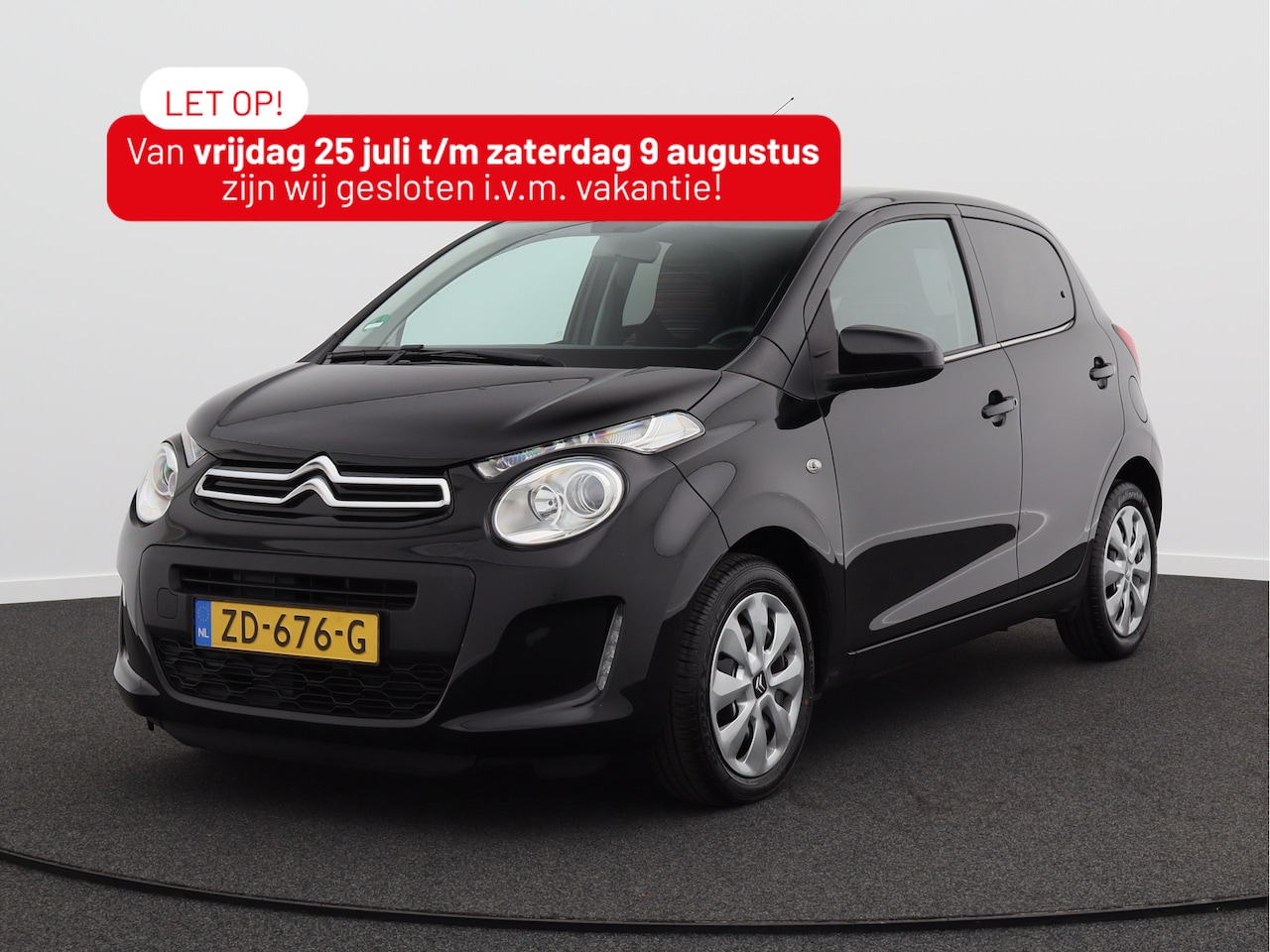 Citroën C1 - 1.0 VTi Feel/ lage km/ airco/ zeer mooi! - AutoWereld.nl
