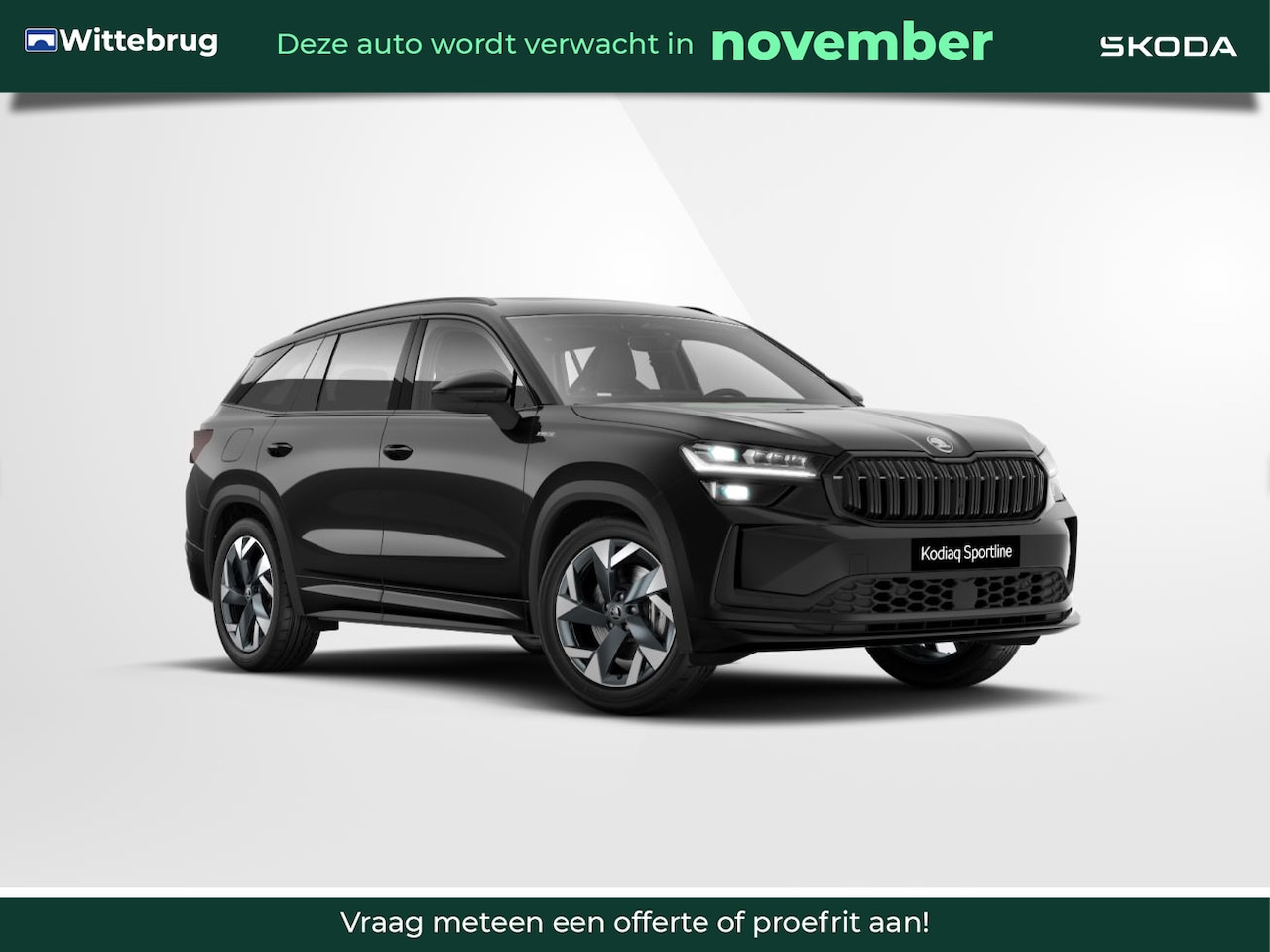 Skoda Kodiaq - 1.5 TSI PHEV Sportline Business / Trekhaak / Panoramadak / Comfort pakket / Light & View p - AutoWereld.nl