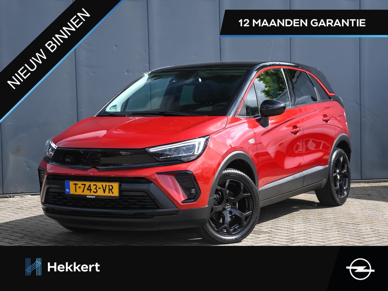 Opel Crossland - GS Line 1.2 Turbo 110pk 17''LM | CRUISE.C | APPLE-CARPLAY | PDC | DAB | USB | NAVI - AutoWereld.nl