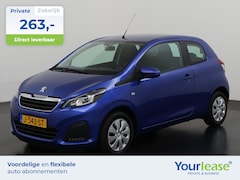 Peugeot 108 - 1.0 e-VTi Active | All-in 263, - Private Lease | Zondag Open