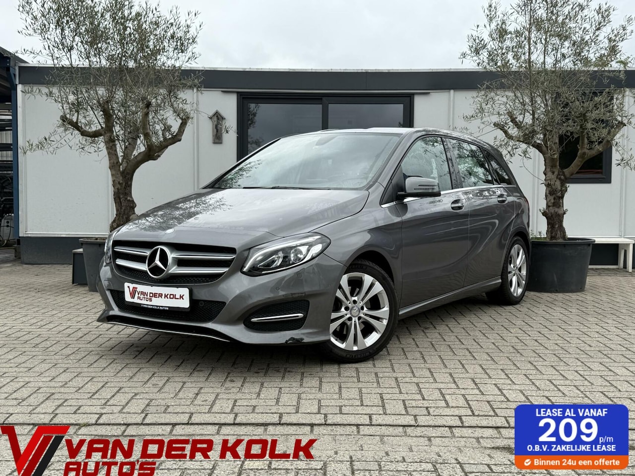 Mercedes-Benz B-klasse - 180 Urban Navi Climate Cruise Parkeersensoren Trekhaak - AutoWereld.nl