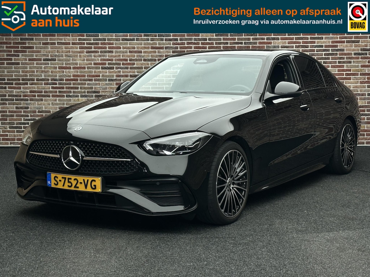 Mercedes-Benz C-klasse - 180 AMG Line Led High Perf Camera Dealer Garantie - AutoWereld.nl