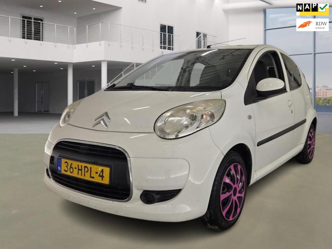 Citroën C1 - 1.0-12V Ambiance/airco/stuurbekr/elekramen/zeer zuinig - AutoWereld.nl