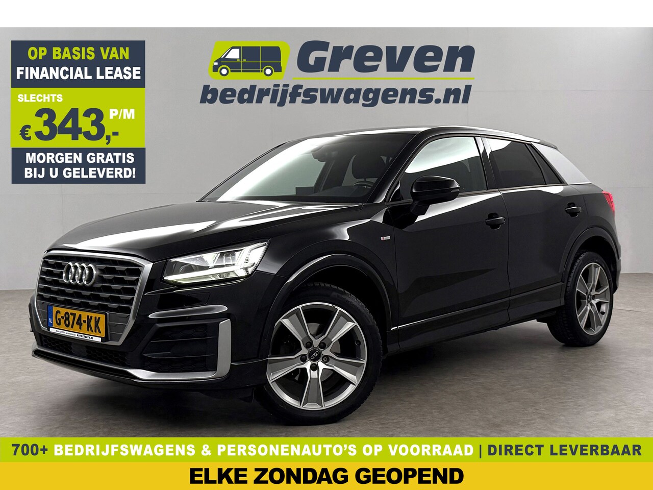 Audi Q2 - 35 TFSI 150PK S Line LED Carplay Clima Cruise Navi PDC 18''LMV - AutoWereld.nl