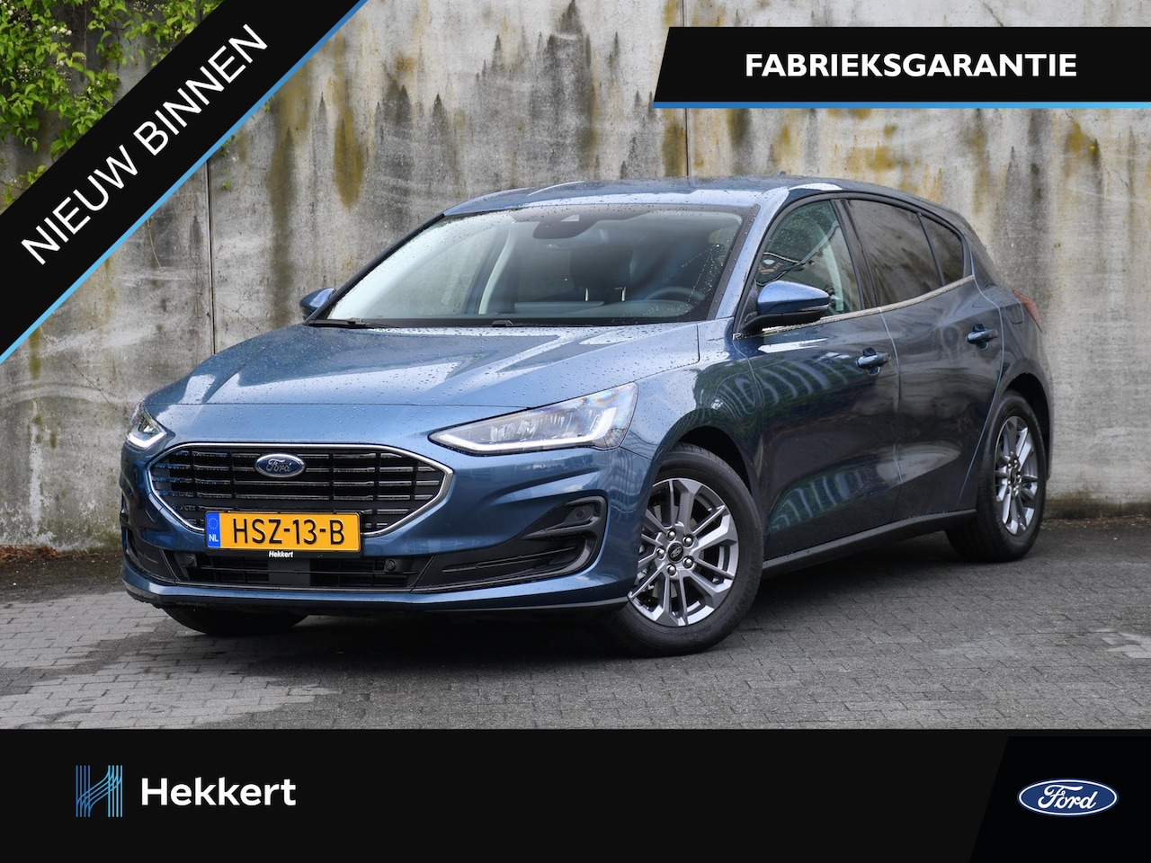 Ford Focus - Titanium 1.0 EcoBoost Hybrid 125pk PDC | 16''LM | NAVI | DAB | CRUISE.C | USB | LANE KEEPI - AutoWereld.nl