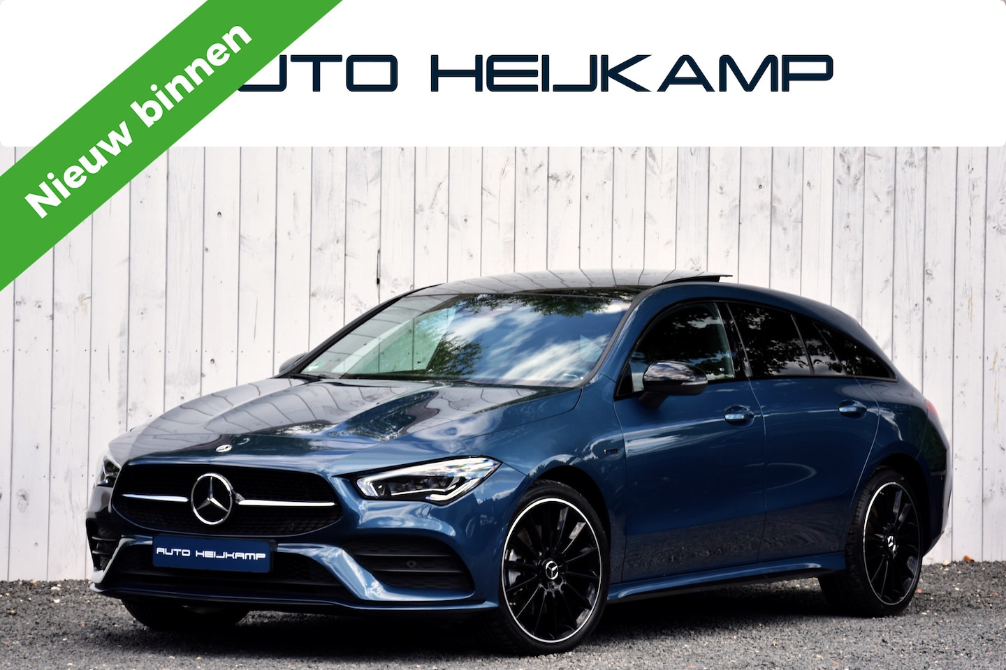 Mercedes-Benz CLA-klasse Shooting Brake - 250 e Business Solution AMG Limited | Pano-dak | Burmester | Pano-dak | - AutoWereld.nl