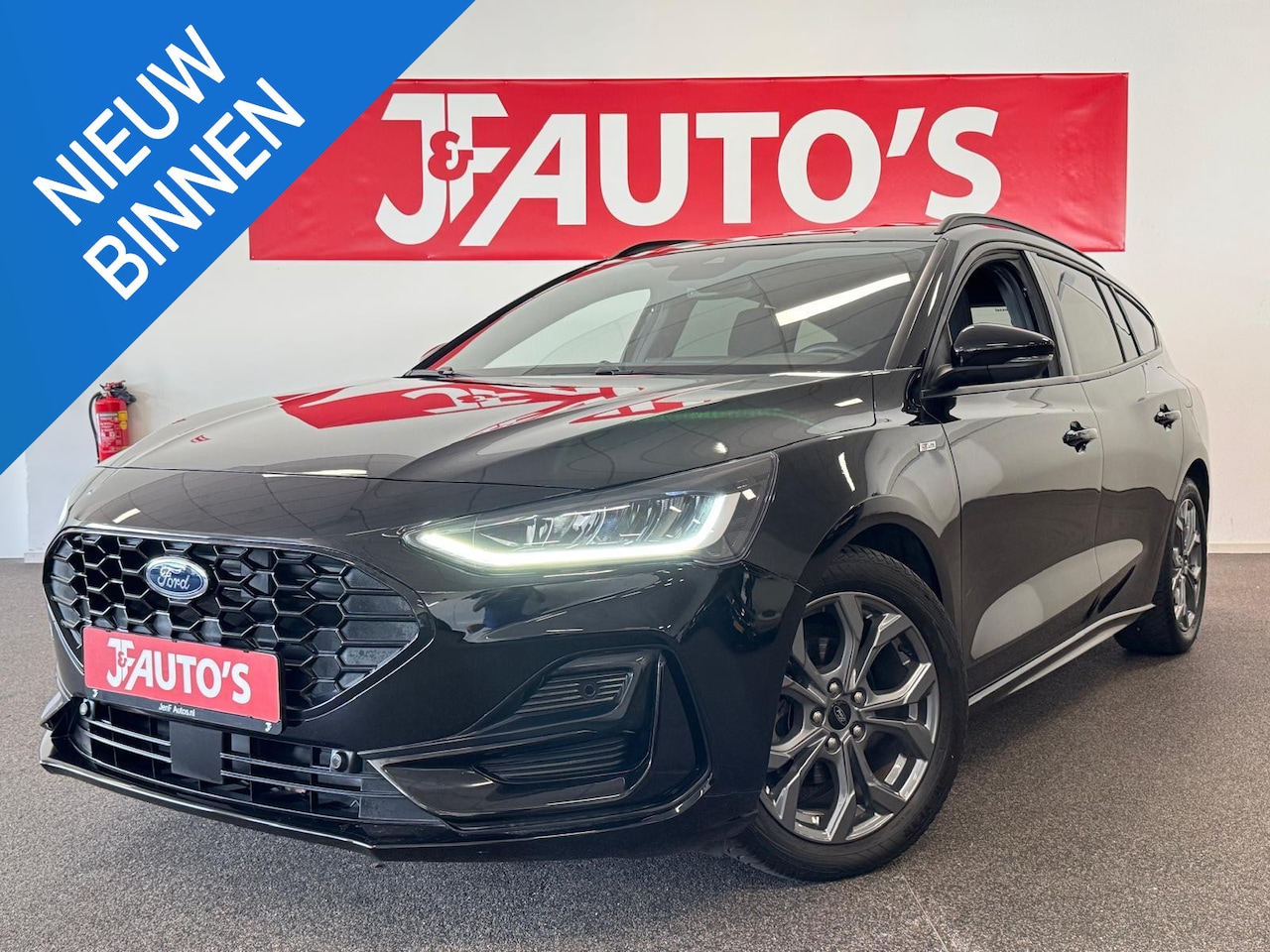 Ford Focus Wagon - 1.0 EcoBoost Hybrid ST-LINE NAVIGATIE/CAMERA, ECC AIRCO - AutoWereld.nl