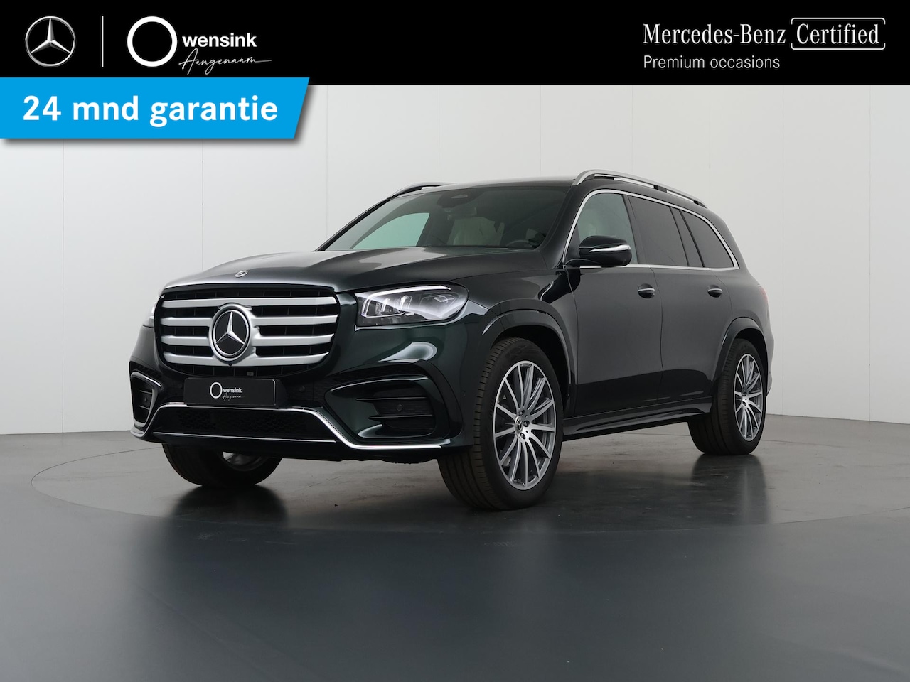 Mercedes-Benz GLS - 450 4MATIC AMG Line | Premium plus | 6 zits | Beige leder | Head up | Trekhaak | - AutoWereld.nl
