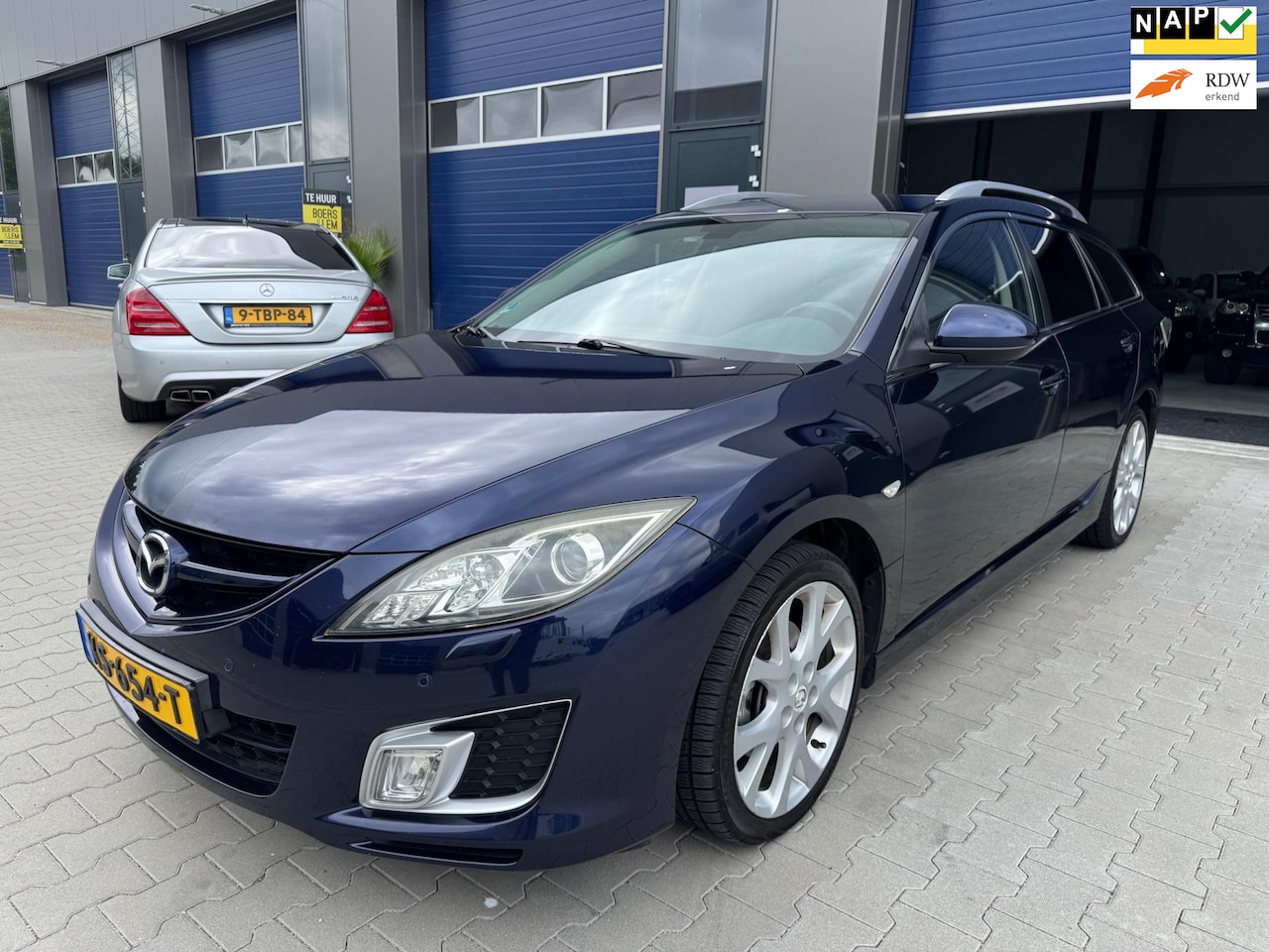 Mazda 6 Sportbreak - 2.5 S-VT GT-M half leder bose trekhaak nieuwe apk!! - AutoWereld.nl