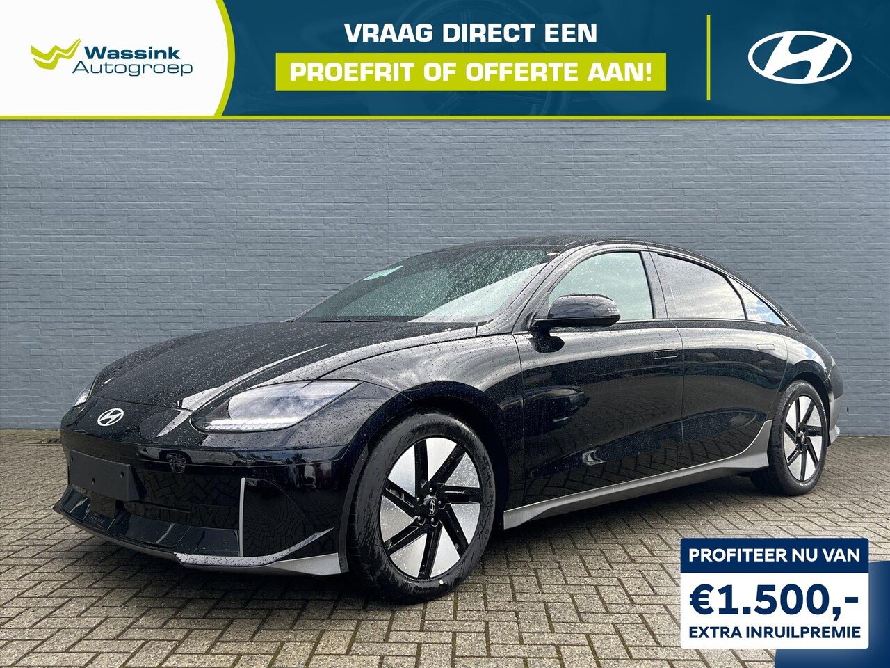 Hyundai IONIQ 6 - 77,4 kWh 229pk RWD Connect - AutoWereld.nl