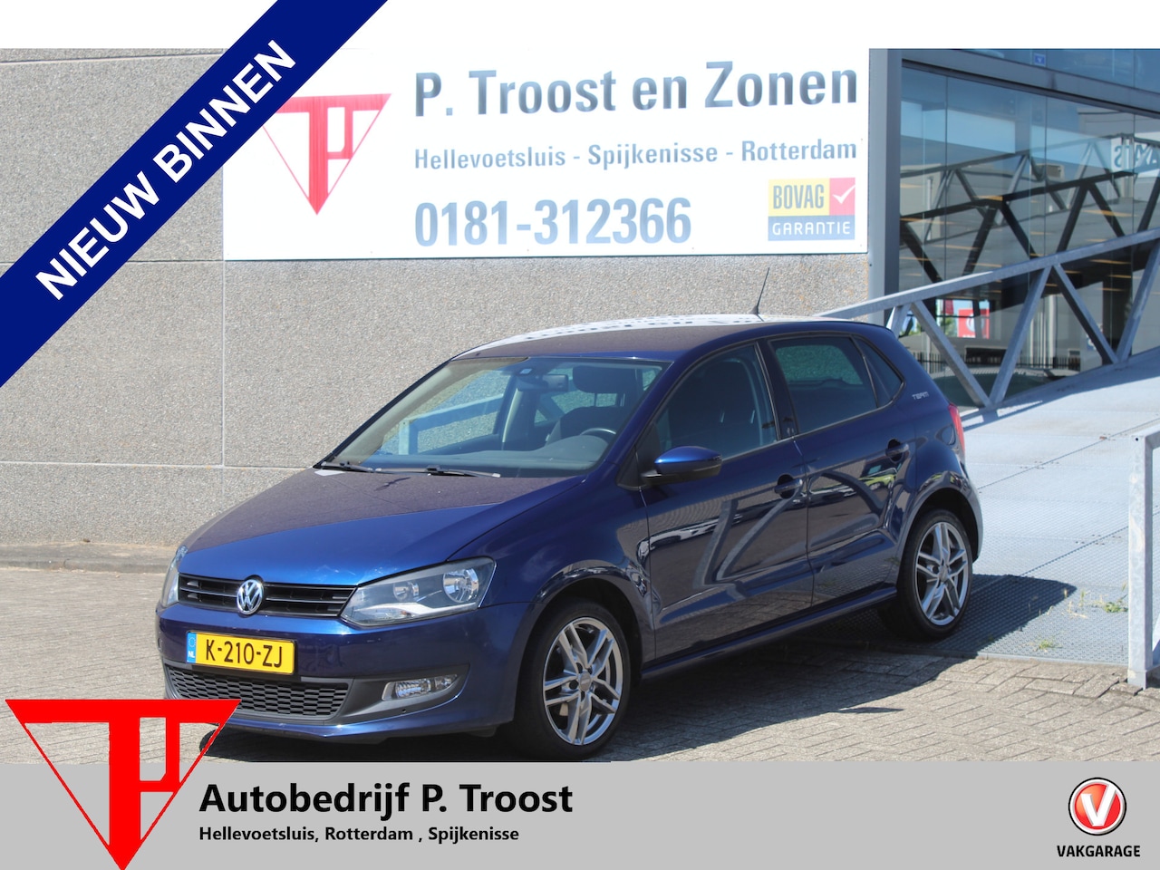 Volkswagen Polo - 1.2-12V BlueMotion Comfortline Navigatie/Bluetooth/Climate control/Stoelverwarming/Radio/E - AutoWereld.nl