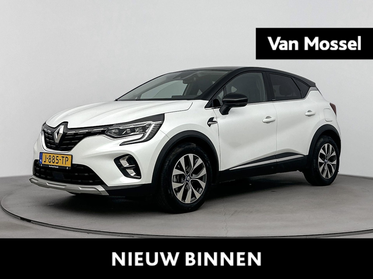 Renault Captur - 1.6 E-Tech Plug-in Hybrid Intens 160PK | Automaat | Navigatie | Half-Leder | Climate Contr - AutoWereld.nl