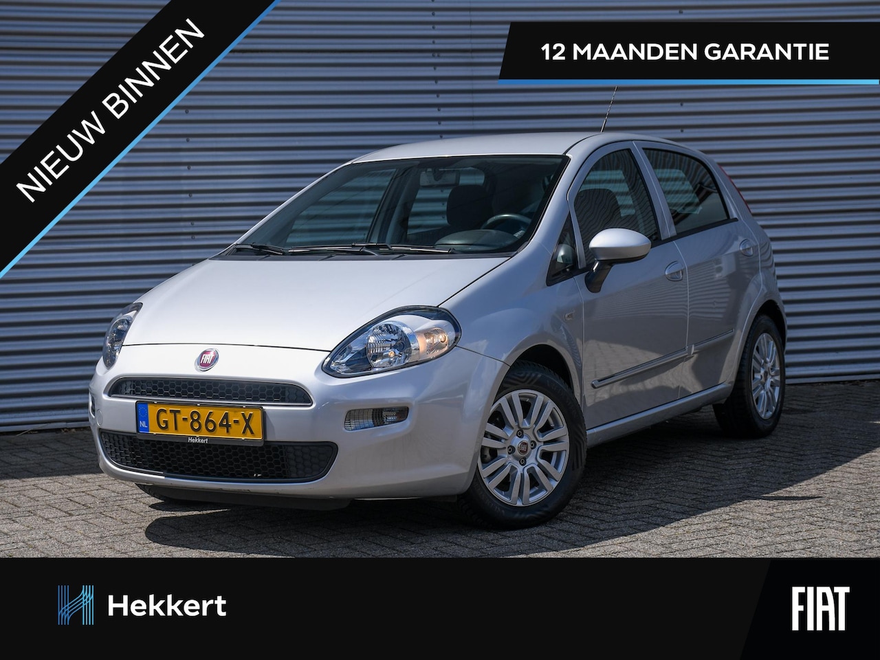 Fiat Punto Evo - Street 1.2 69pk 15''LM | AIRCO | PDC ACHTER | RADIO | TOMTOM | 79.940 KM | 12 MND GARANTIE - AutoWereld.nl